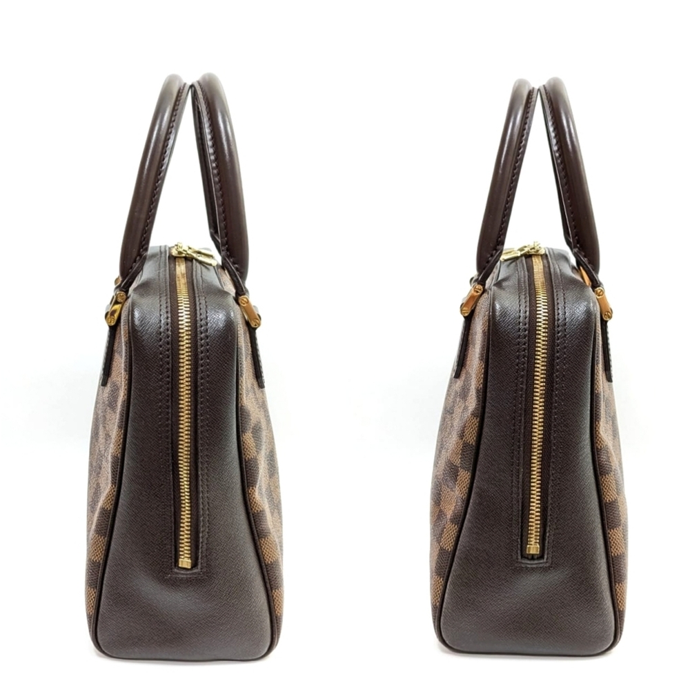 ✨️💎AUTHENTIC LOUIS VUITTON BRERA DAMIER EBENE HANDBAG - Picture 3 of 16